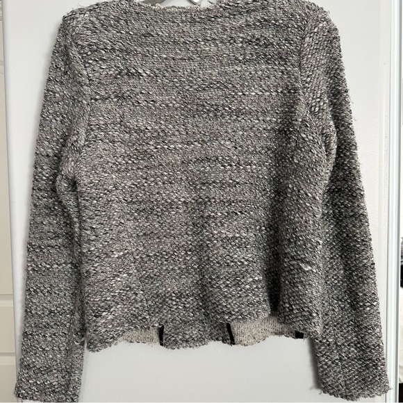 IRO Boucle Tweed Sweater Jacket Size 3 (Large) - Picture 5 of 11